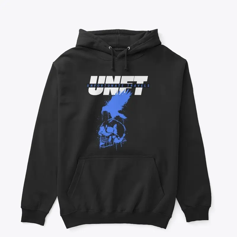 UNFT White/Blue merch drop collection