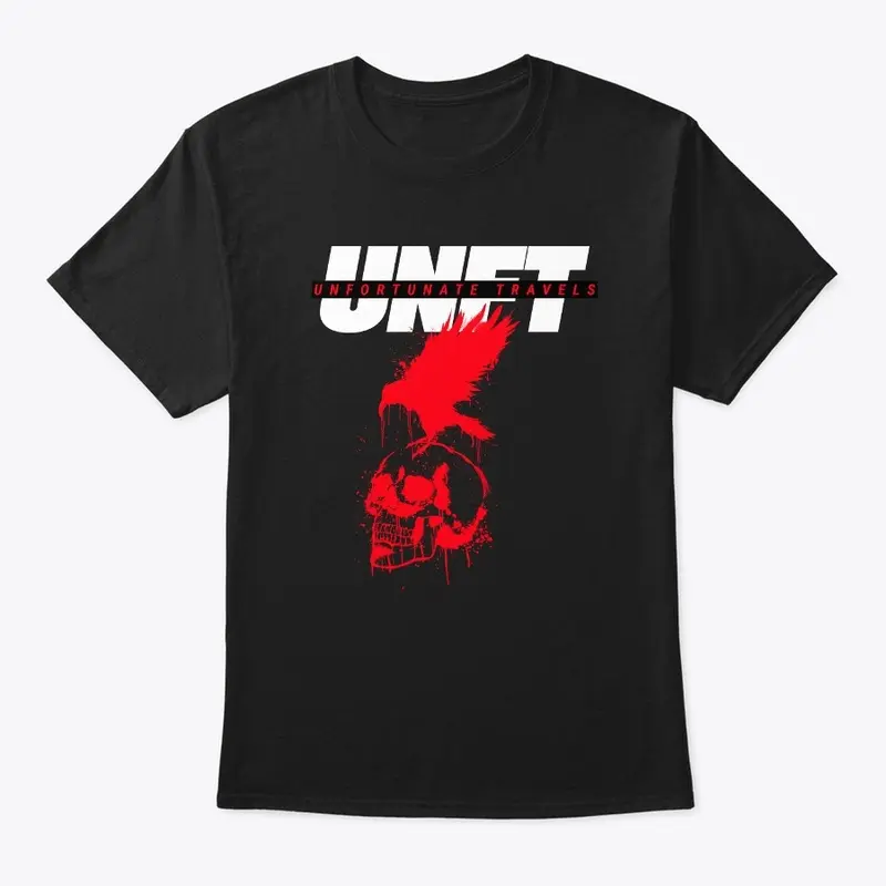 UNFT White and Red merch drop collection