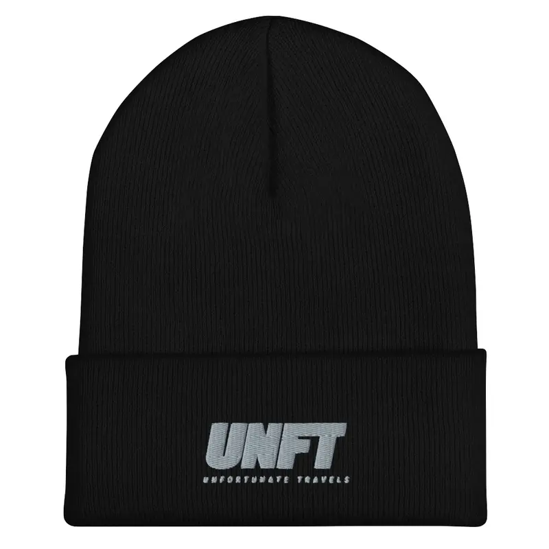 UNFT Gray letter beanies